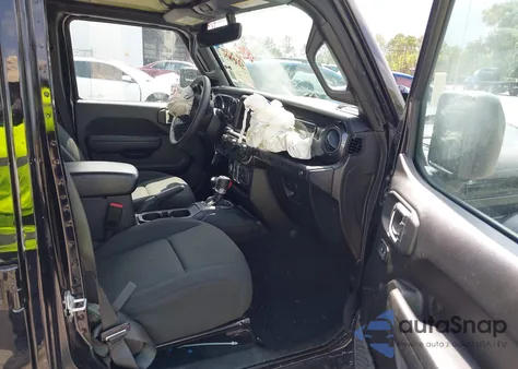 2023 Jeep Wrangler 4-Door Sport Altitude 4X4 z USA, uszkodzony, nr VIN 1C4HJXDN6PW587472